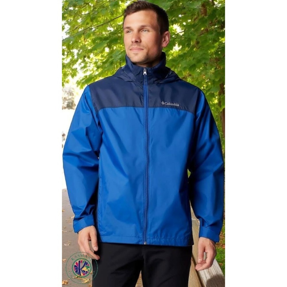Columbia Glennaker Lake Rain Jacket – Waterproof, Lightweight, Packable – Size L